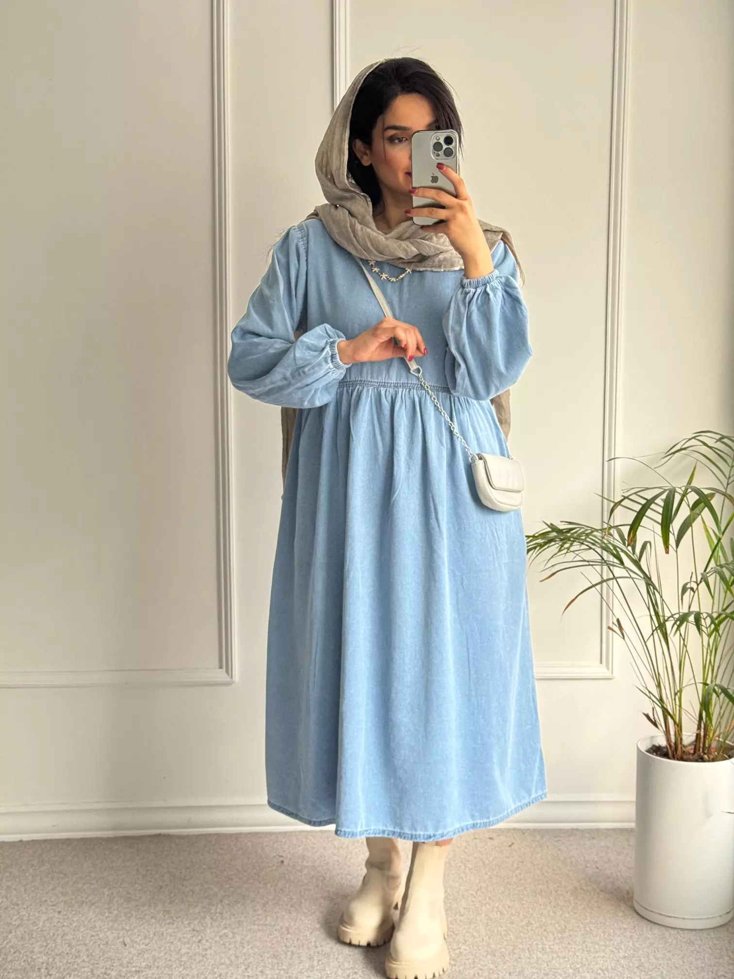 پیراهن جین درسا